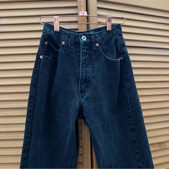 Vintage Guess High Rise Black Jeans - Picture 3 of 6